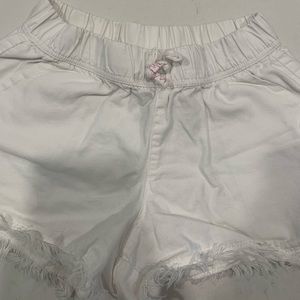 Splendid white solid shorts